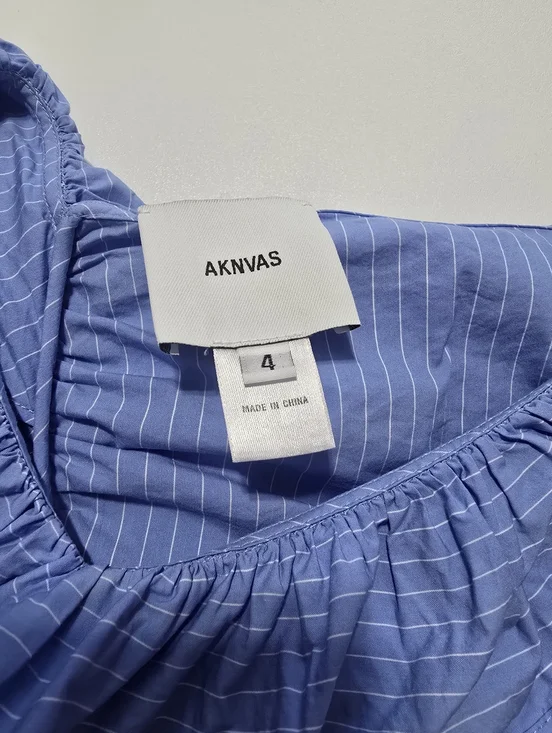 AKNVAS Penelope Cotton Poplin Top - Picture 6 of 13